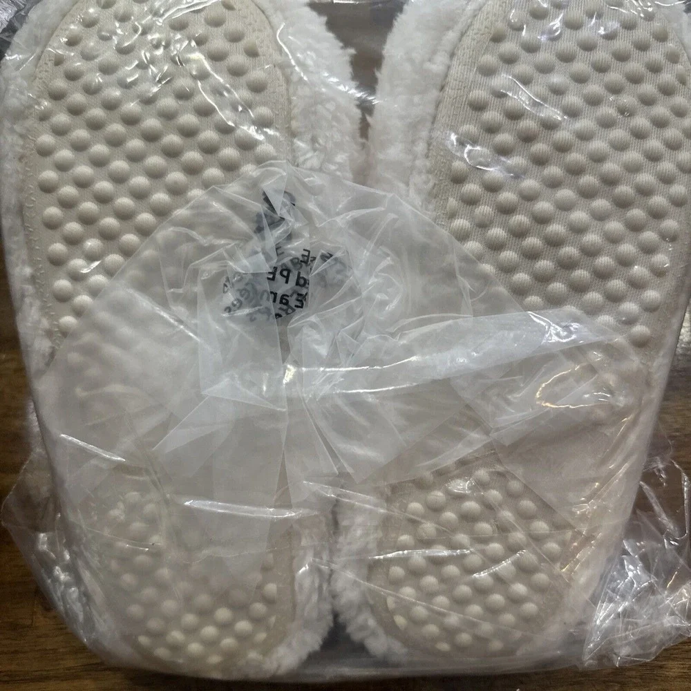 Christmas Slippers Boys Girls 2 Kids Slip On Clogs‎ Santa Hat Teddy Bear Youth